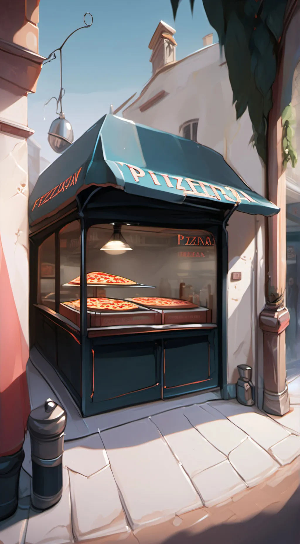 ai character: murderdronesbutfna background