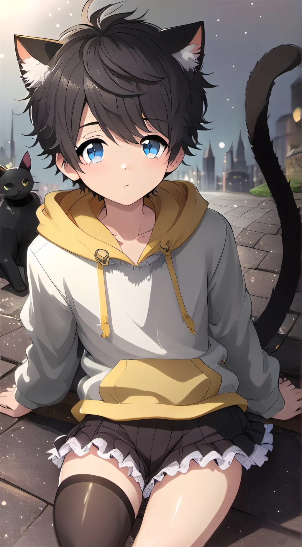 ai character: Yoru background