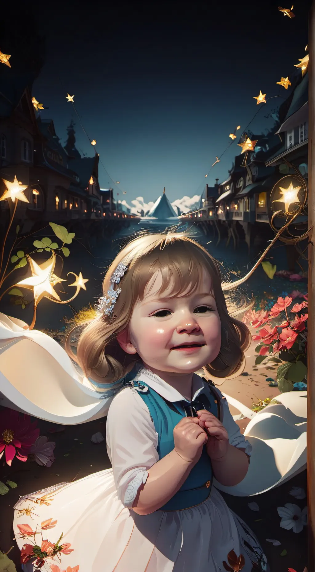 ai character: Annie  background