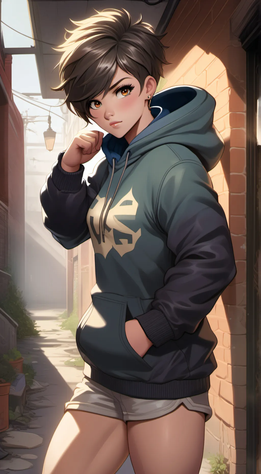 ai character: luna background