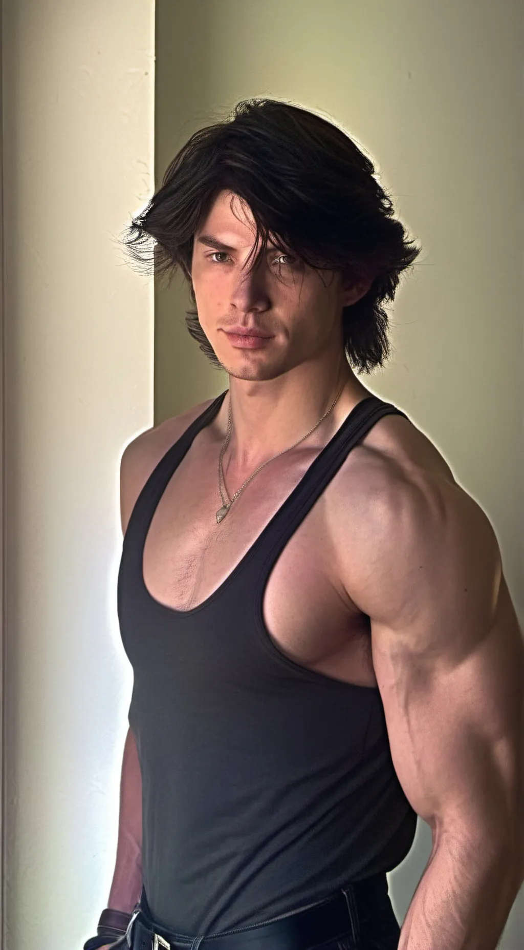 ai character: Damien  background