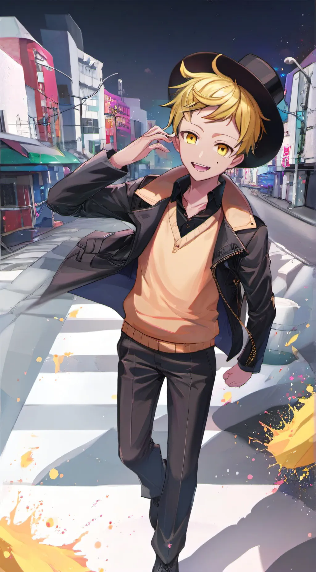 ai character: Sebastion  background