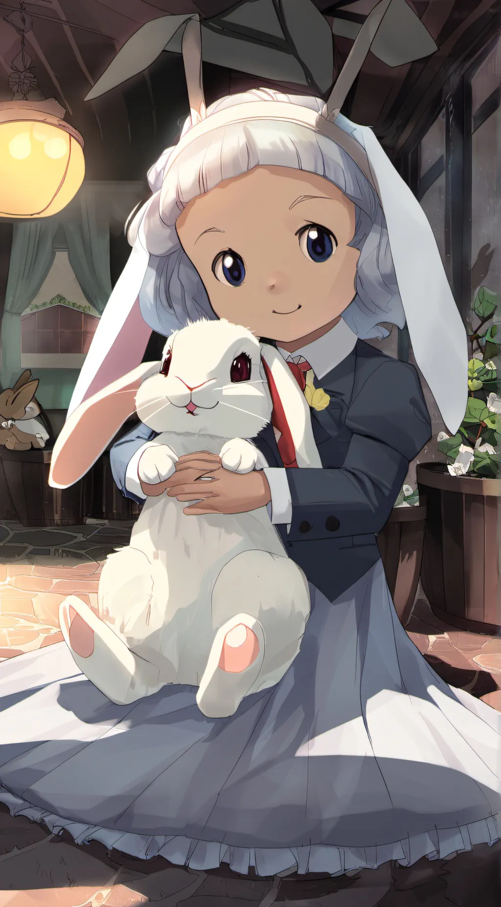 ai character: Bunny Bunn Bunn background