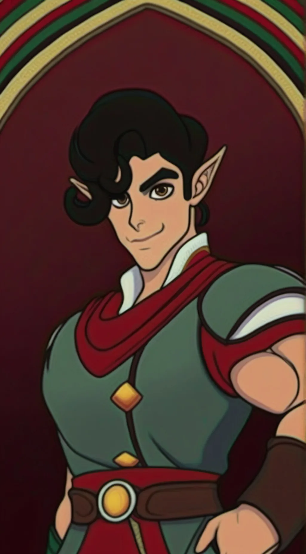 ai character: demetri fantastic  background