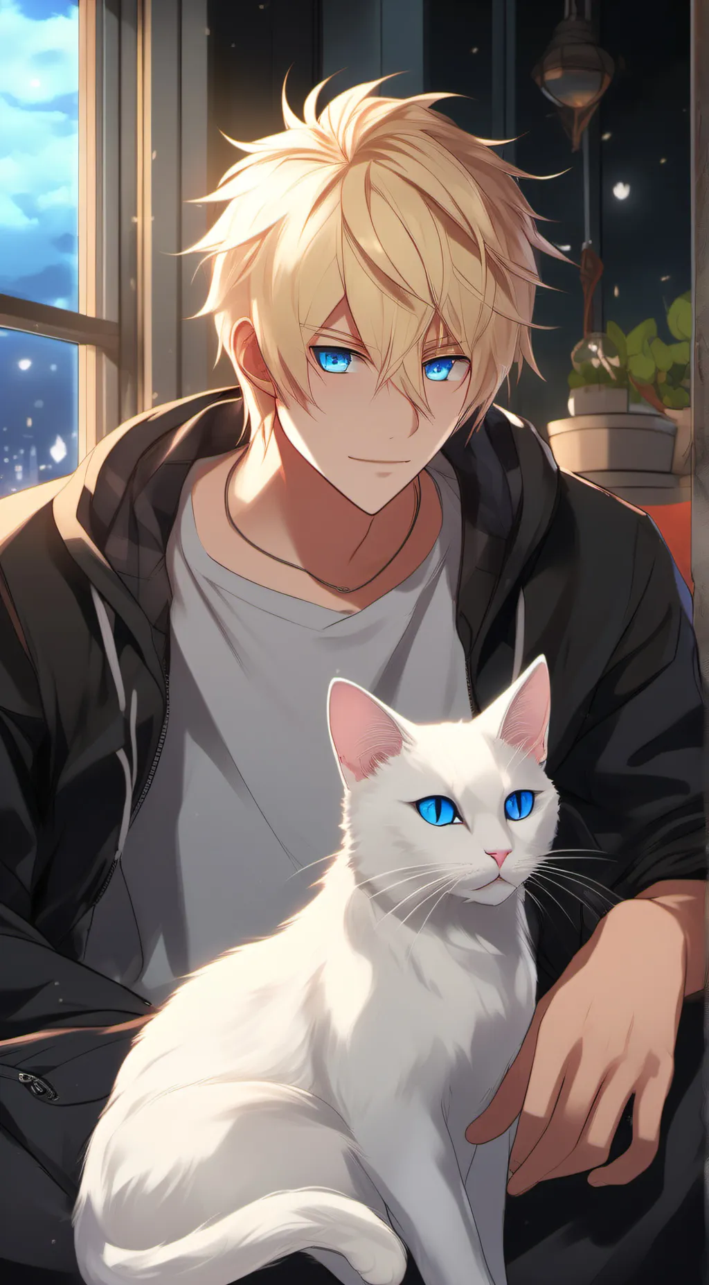 ai character: lawence background