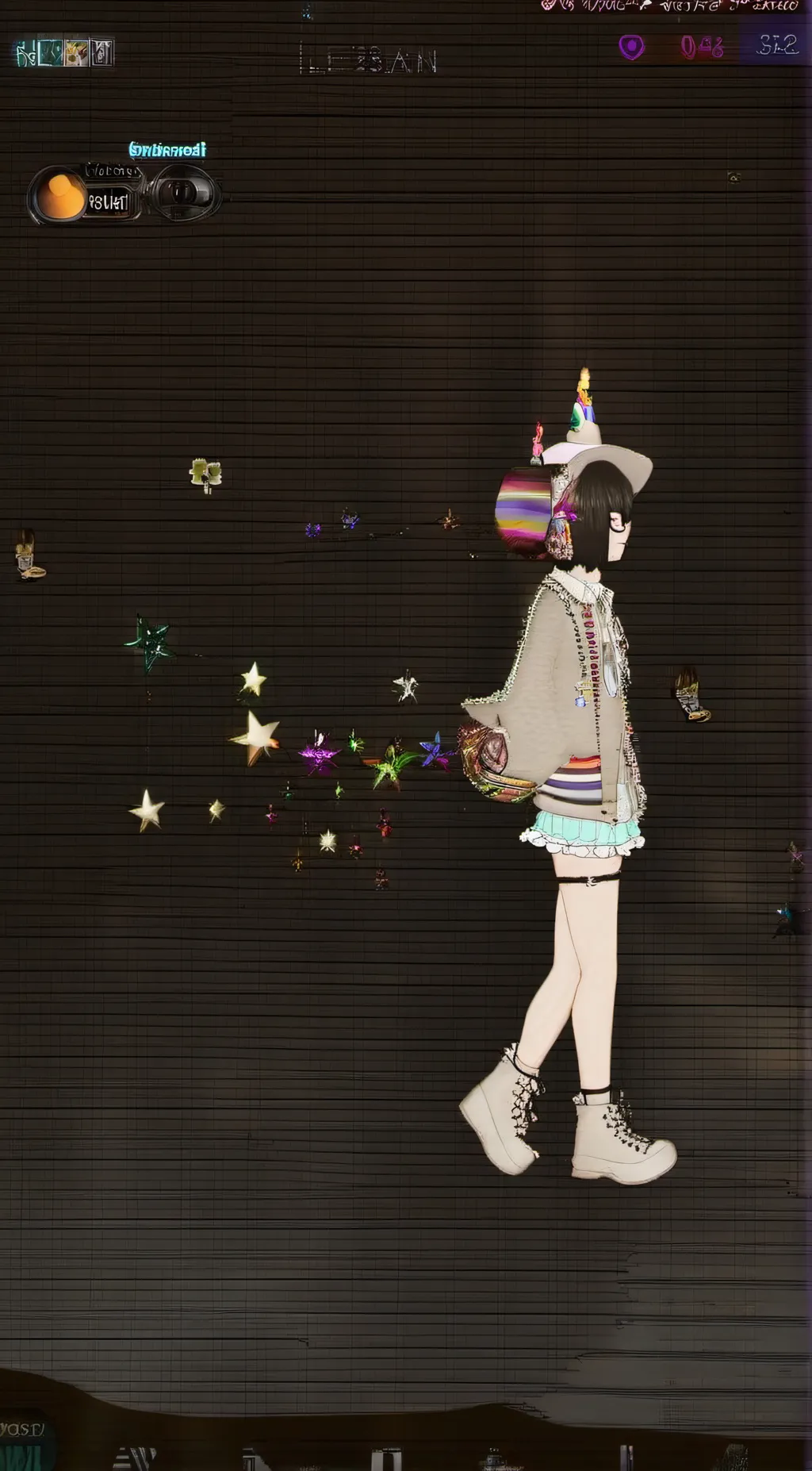 ai character: Sushi  background