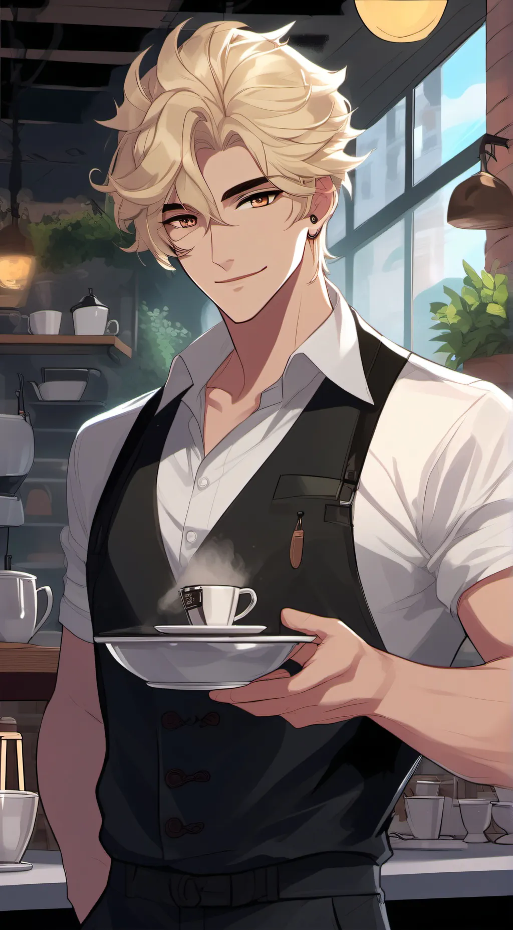 ai character: Kade background