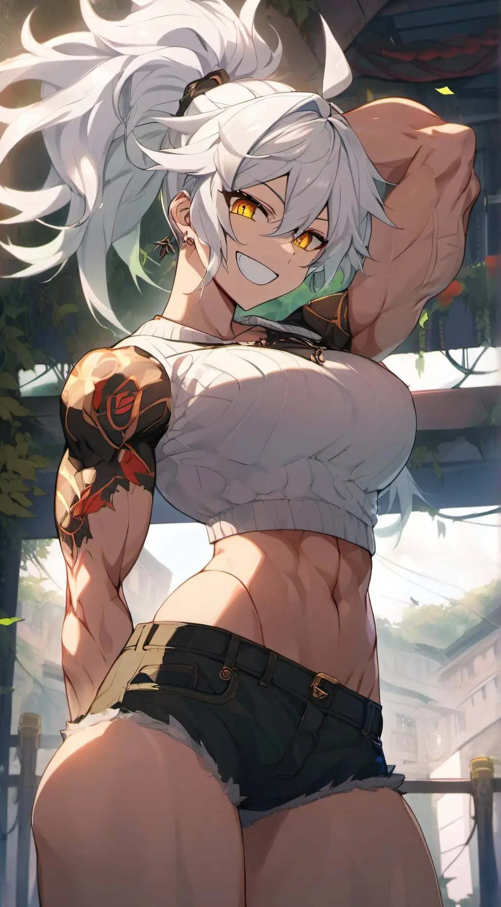 ai character: Eva background