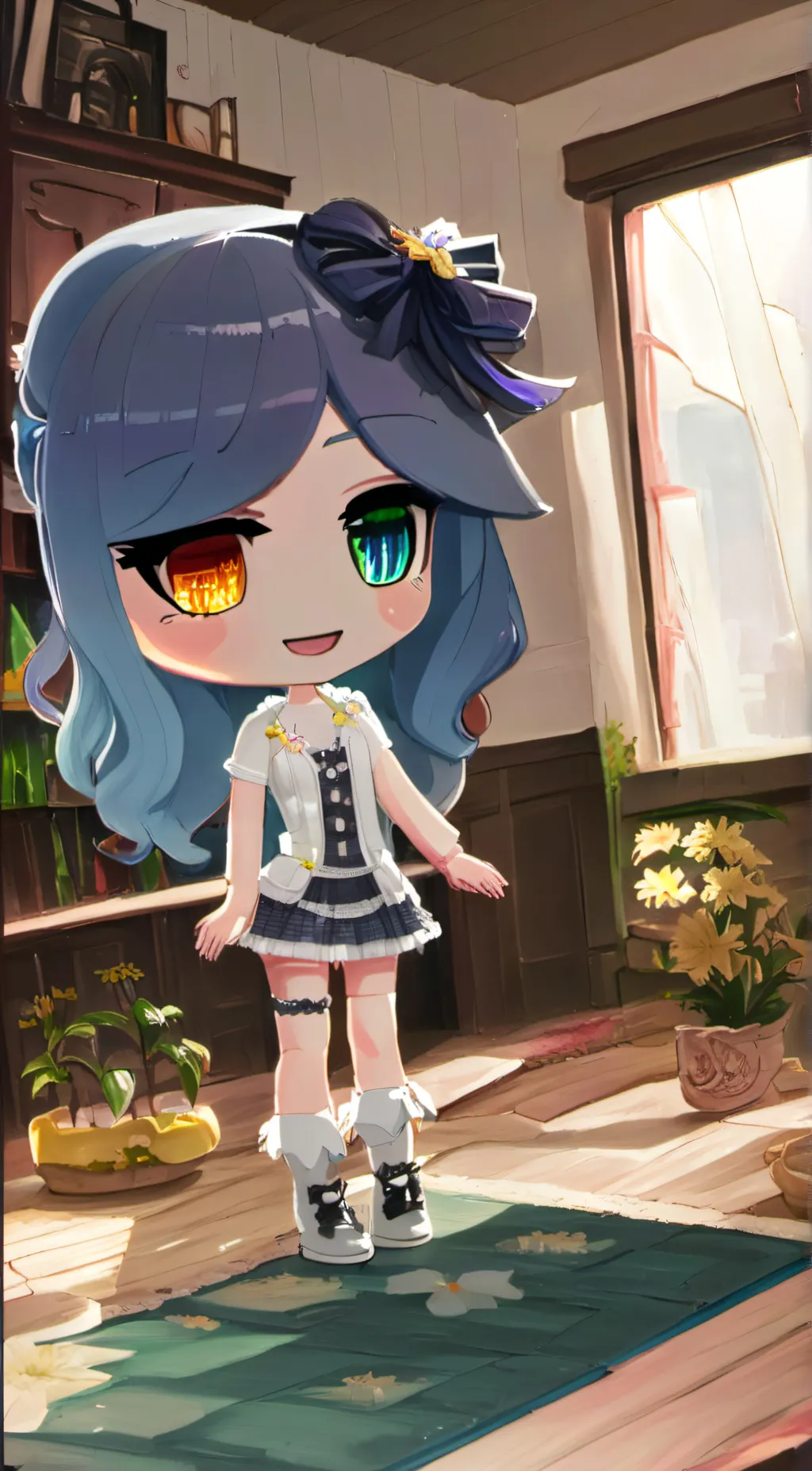 ai character: lilly background