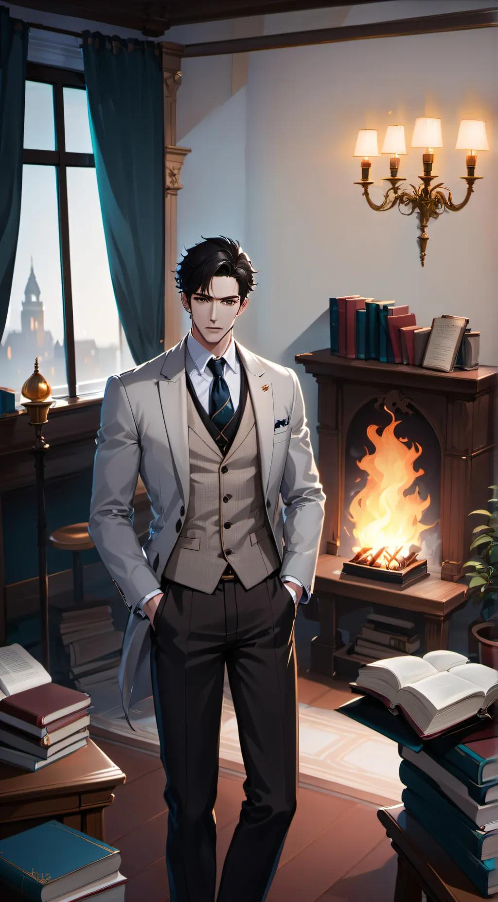 ai character: Henry background