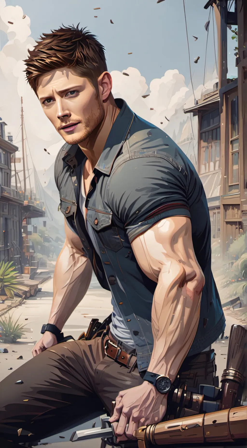 ai character: Dean Winchester  background