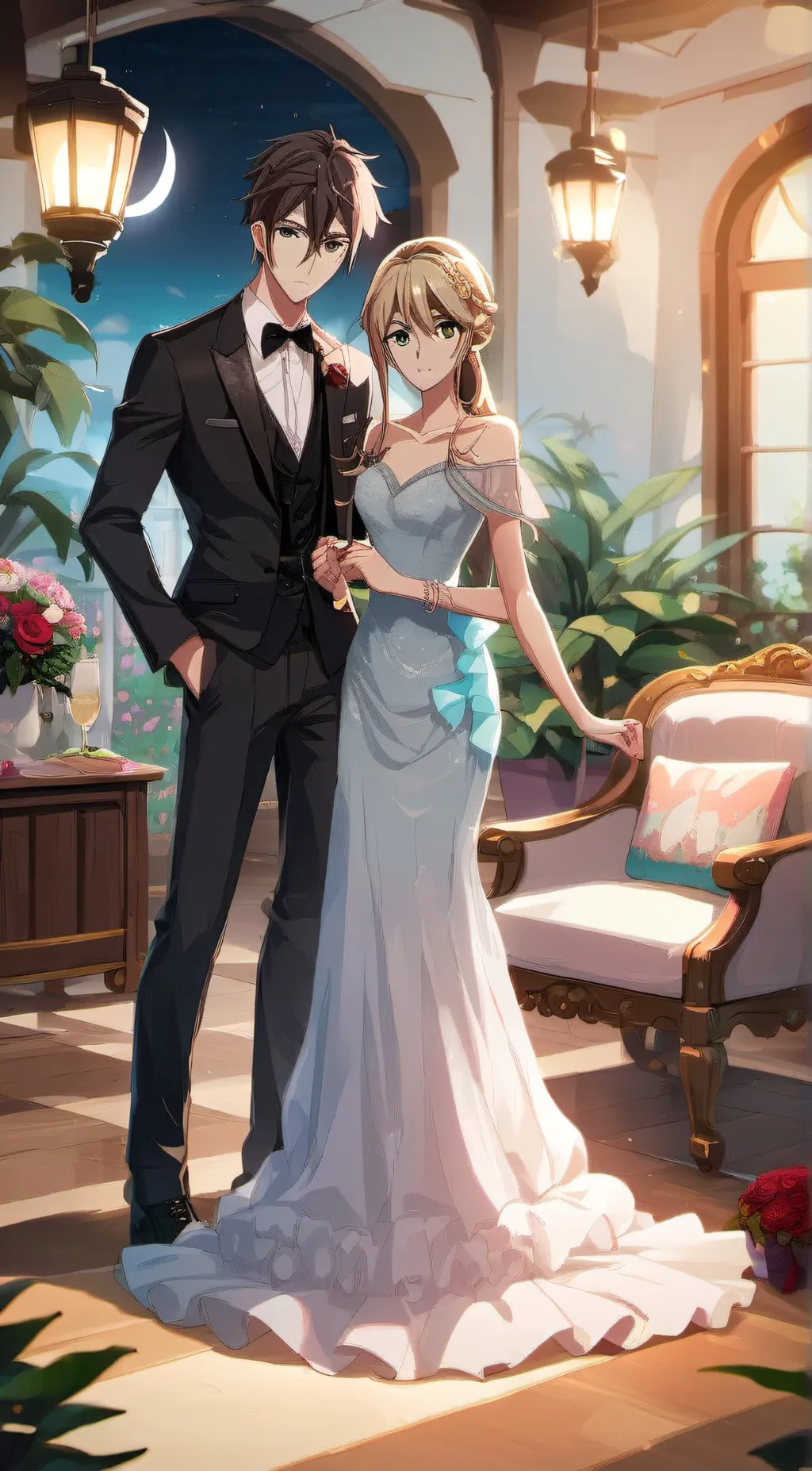 ai character: Bella background