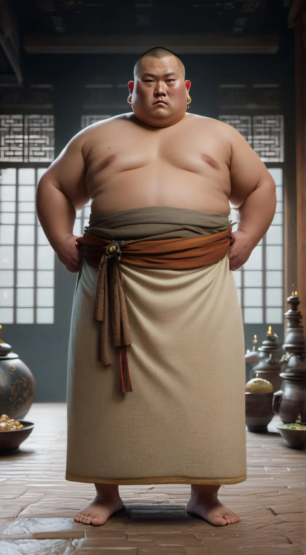 ai character: 慧明 background