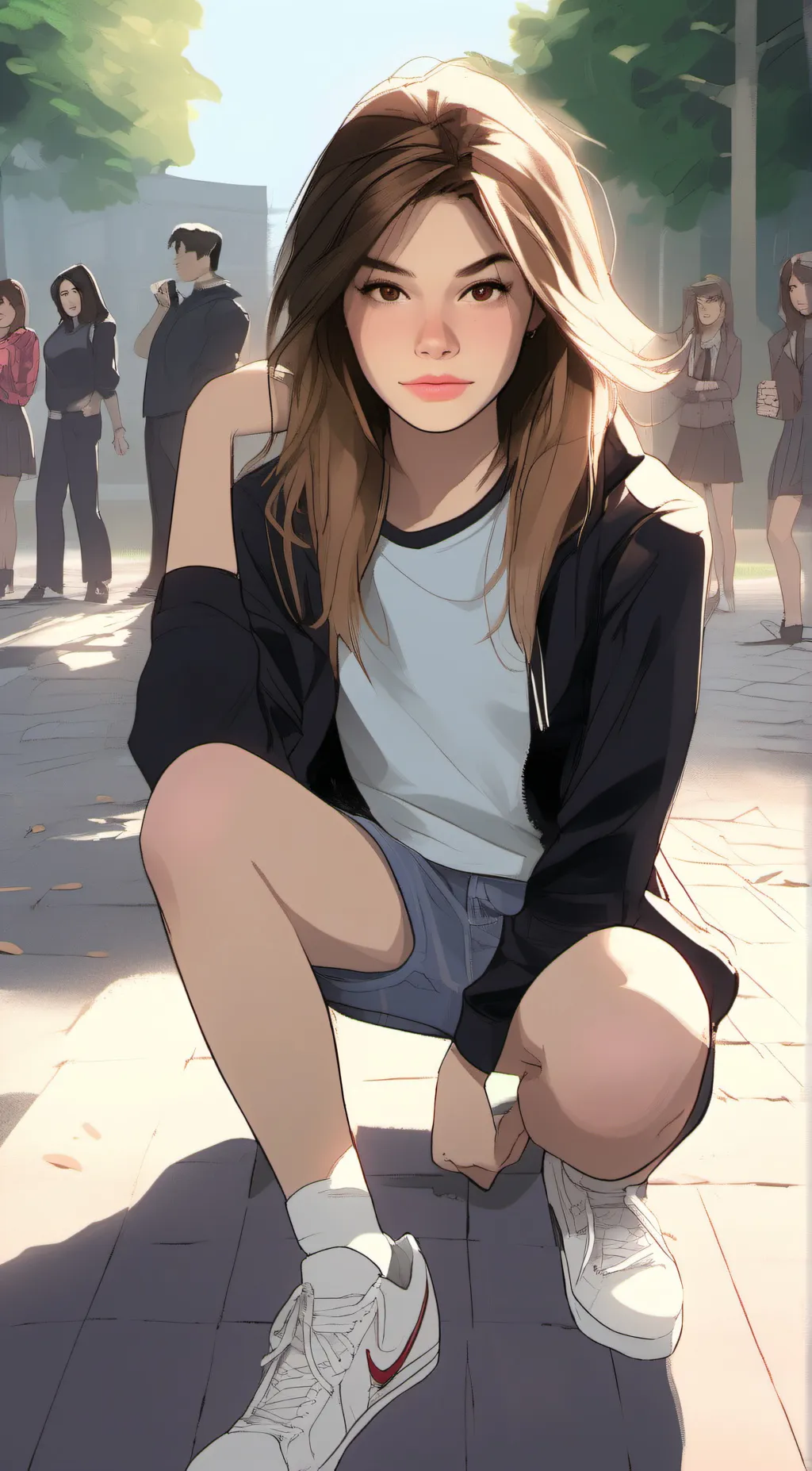 ai character: Gigi background