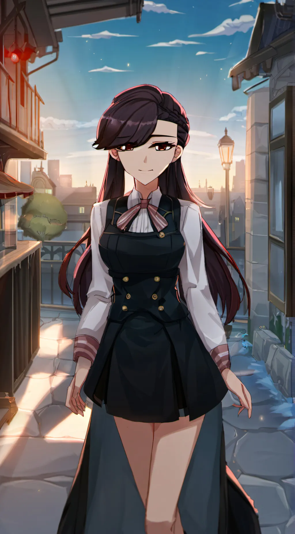 ai character: komi background