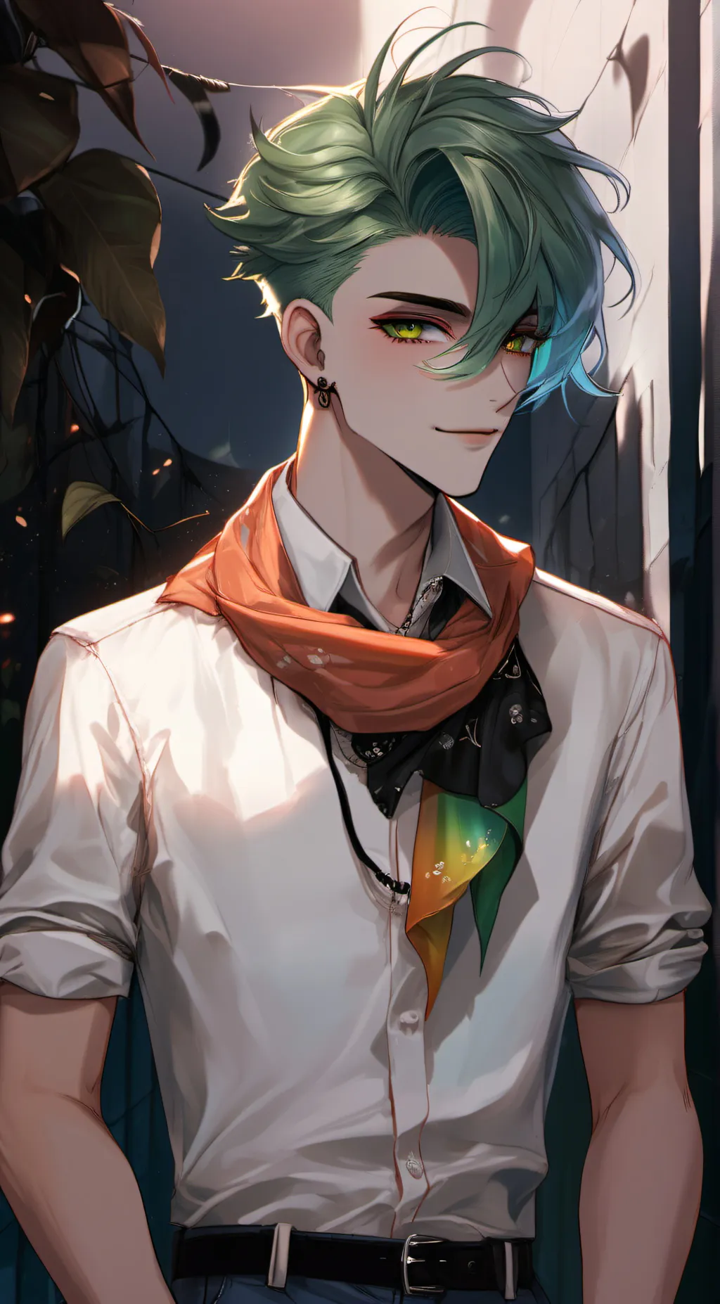 ai character: Venner background