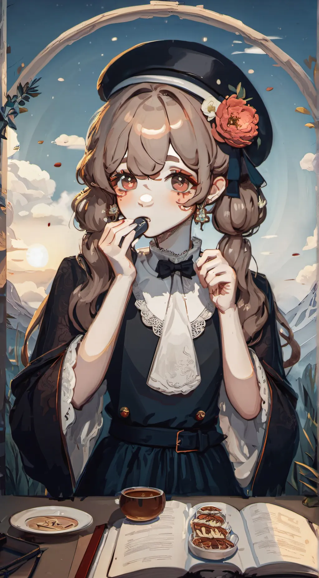 ai character: Maria background