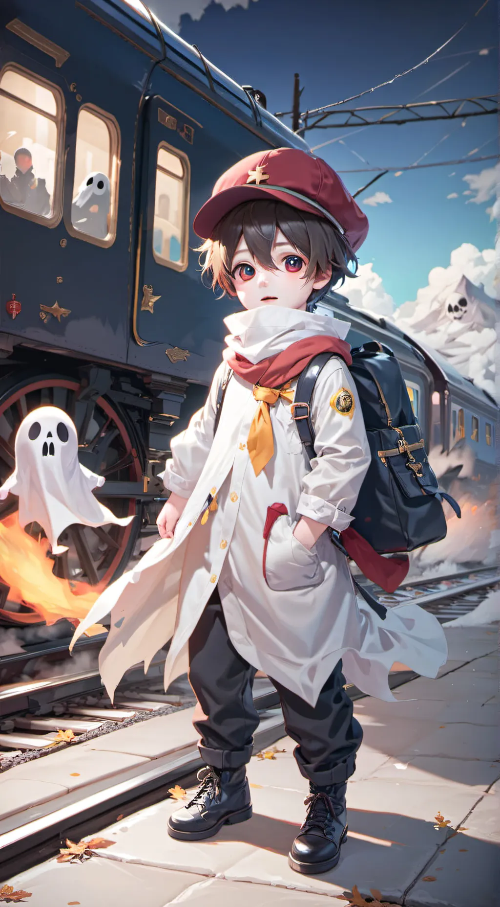 ai character: Little Boo background