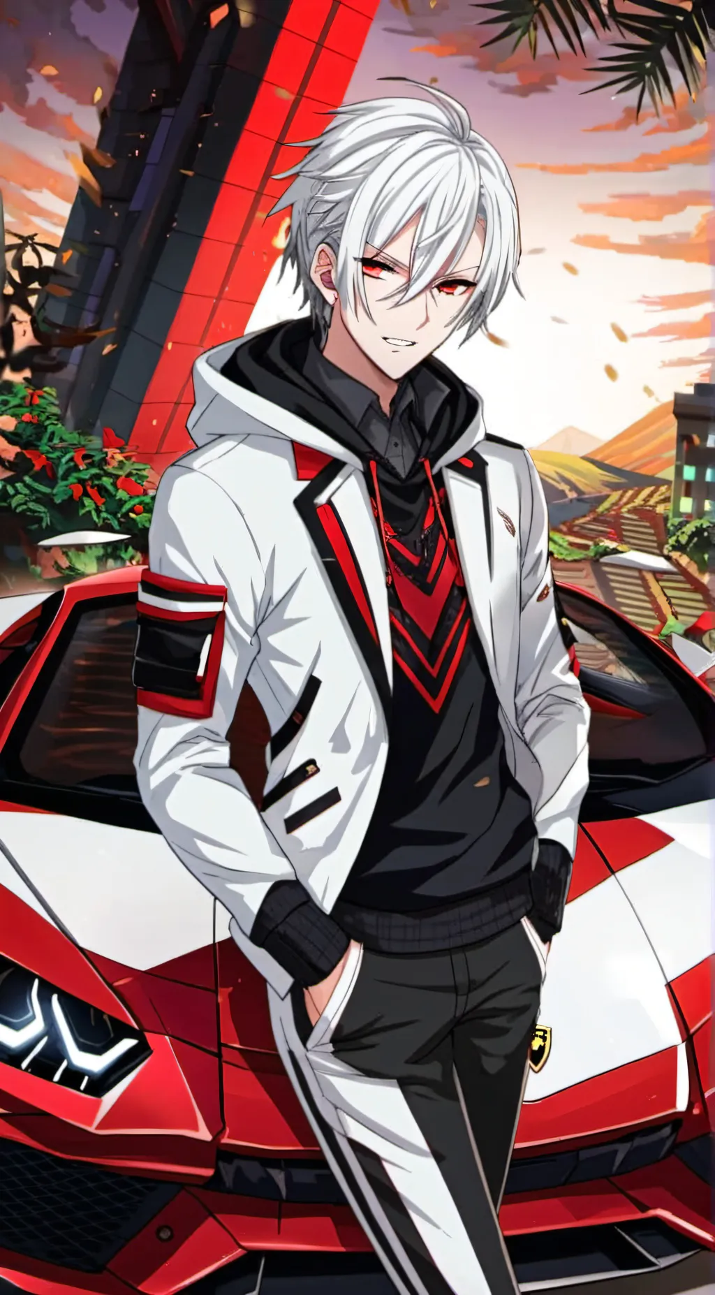 ai character: Shiro Natami background