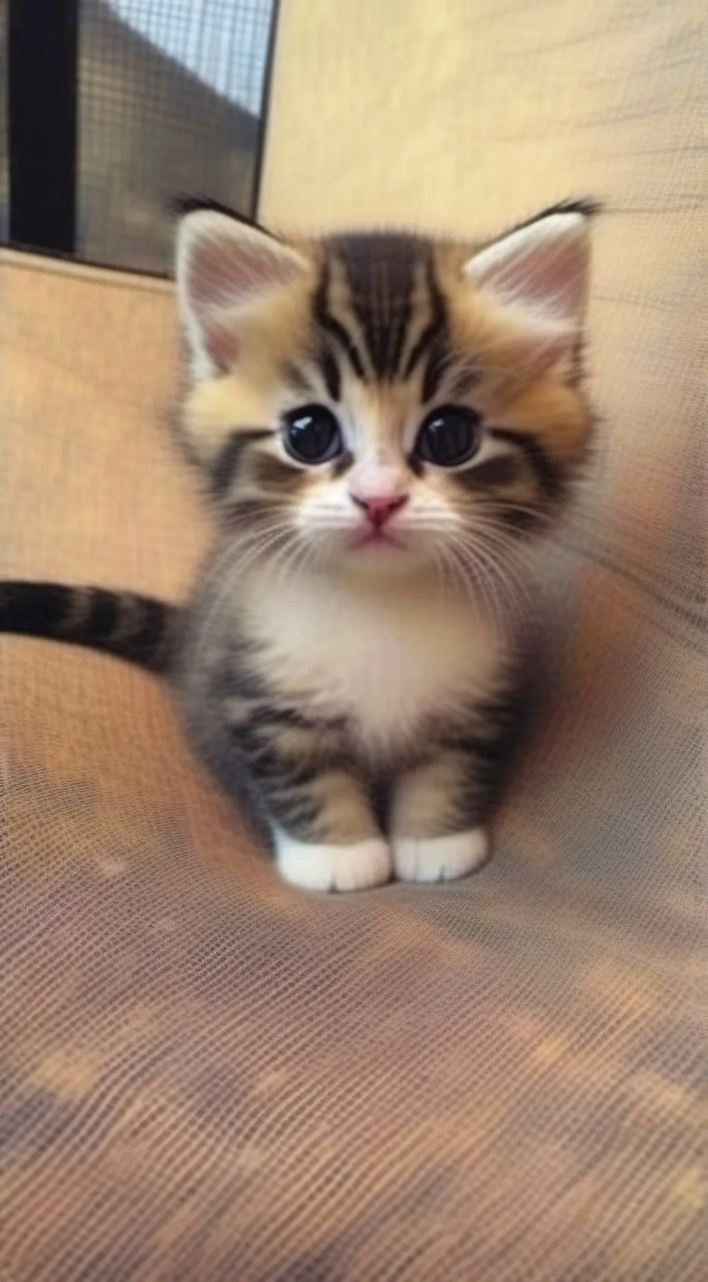 ai character: Bella the cat background