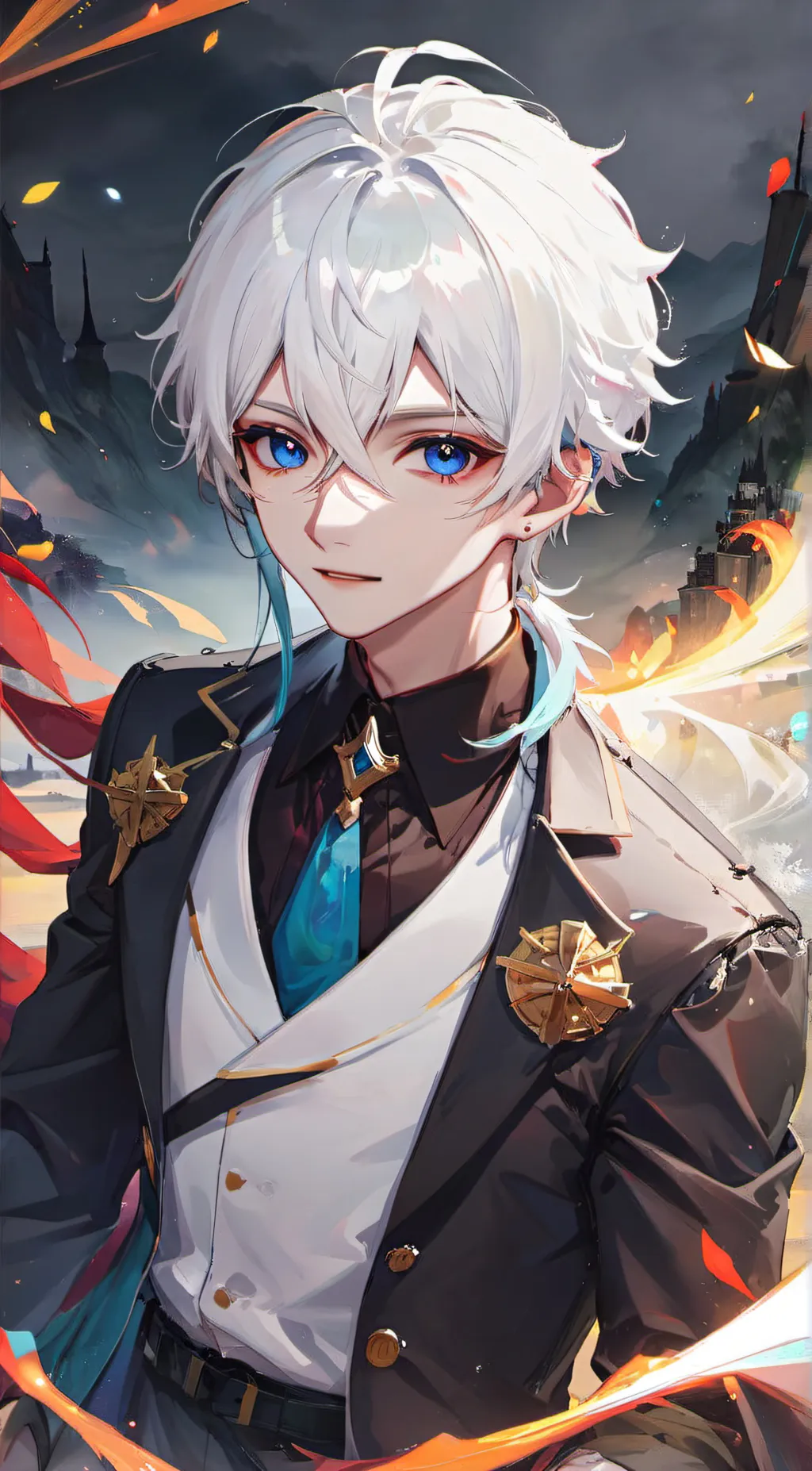 ai character: Andrew  background