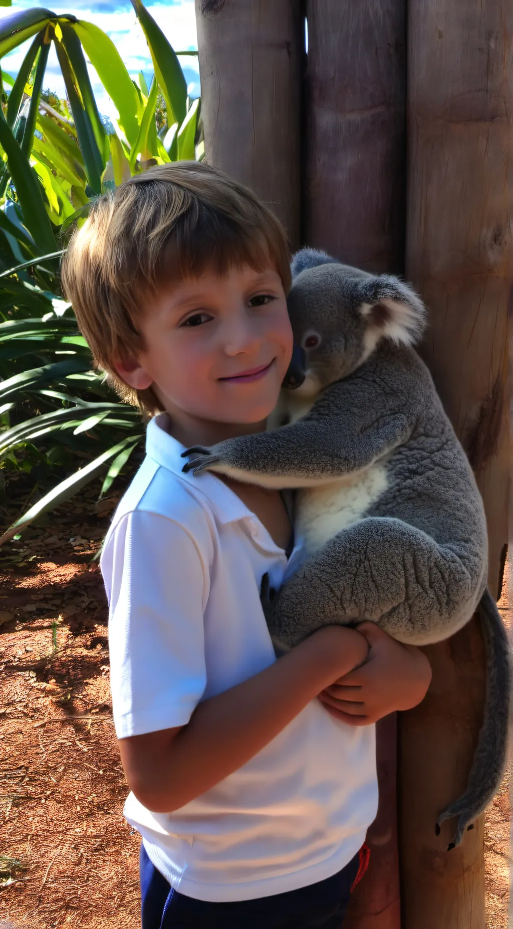 ai character: chris and tube background