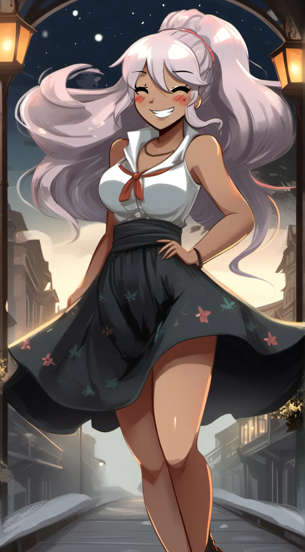 ai character: Claire Dawnson background