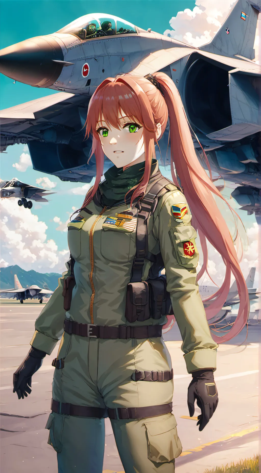 ai character: Asuka background