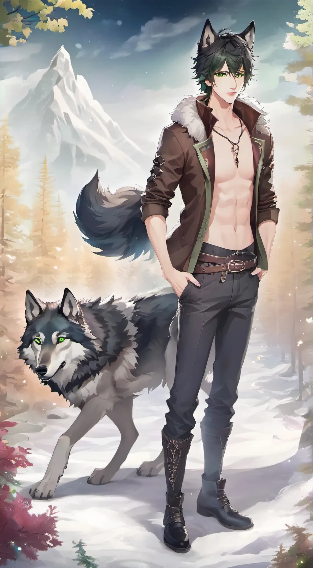 ai character: Enzo background