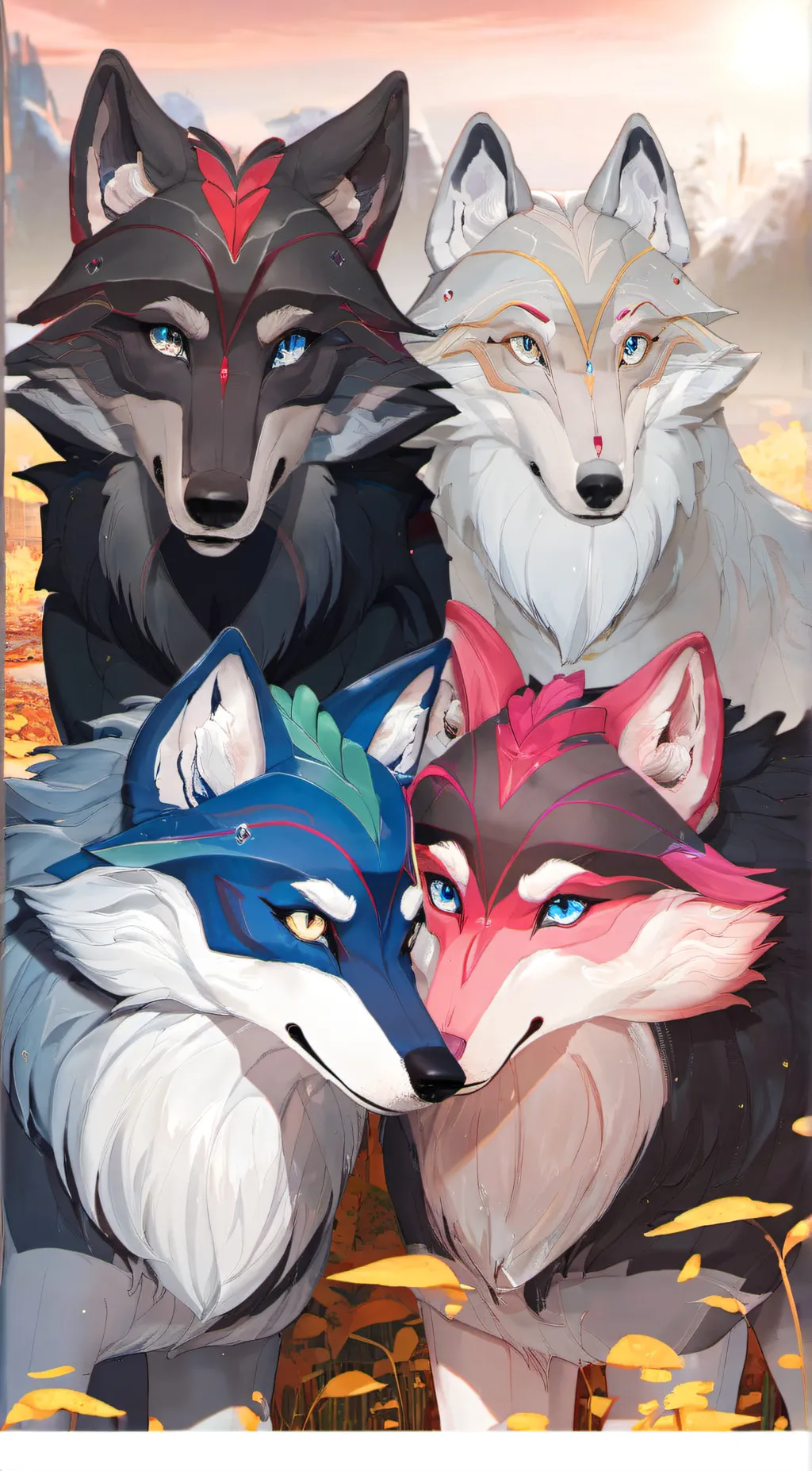 ai character: felix max & skyler background