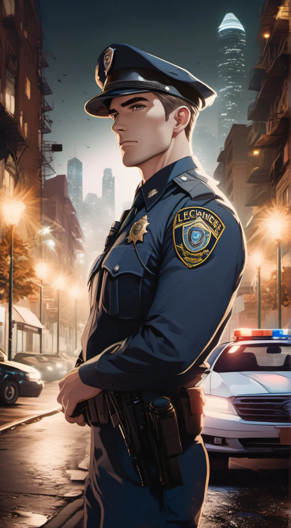 ai character: LT J. Saders background