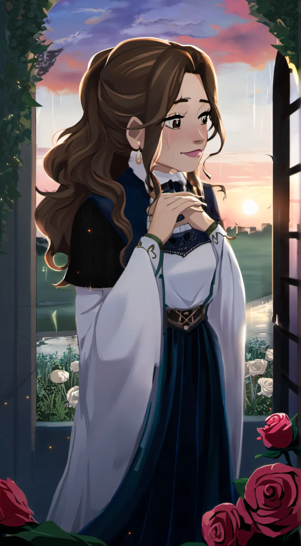 ai character: Eden  background