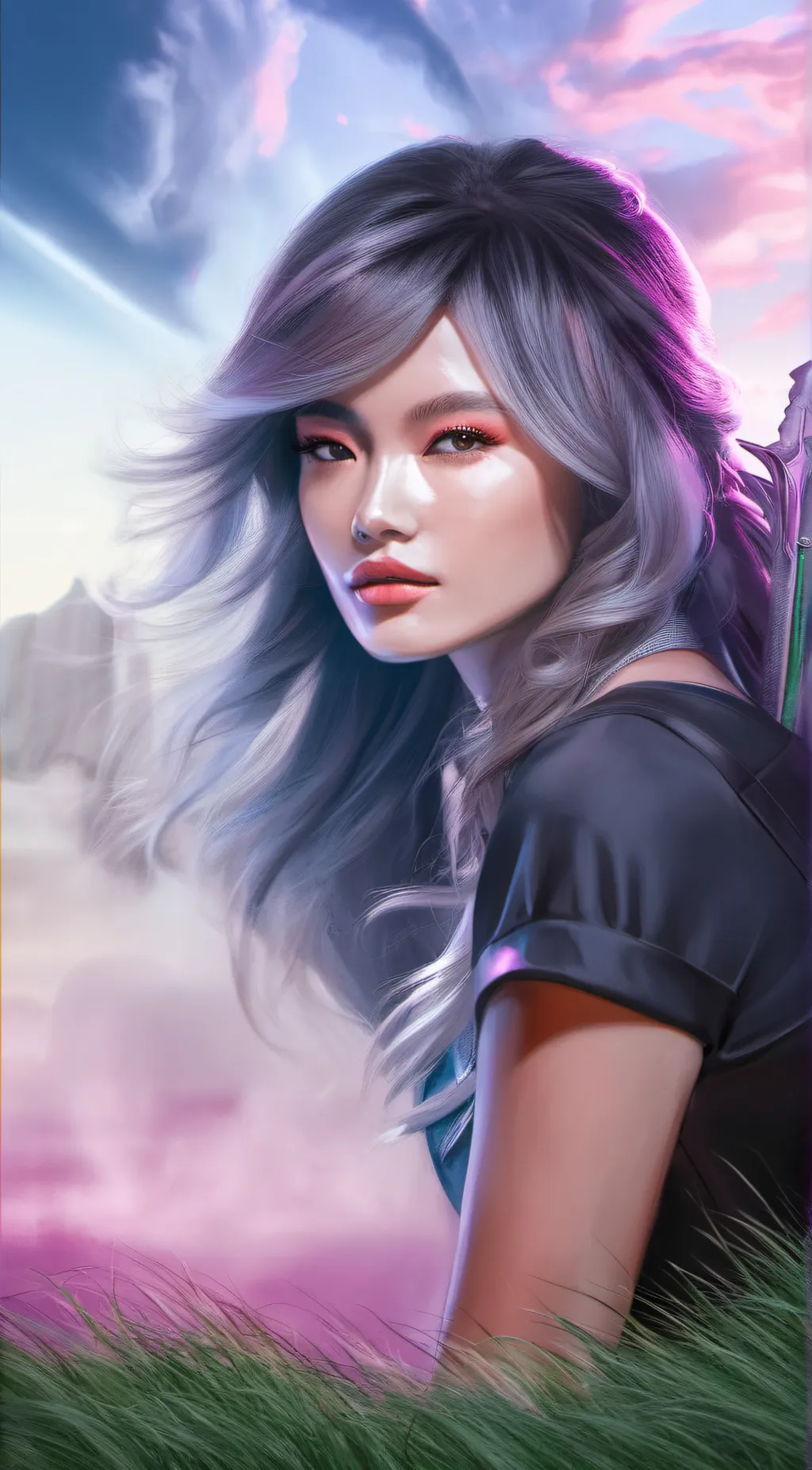 ai character: Nova background