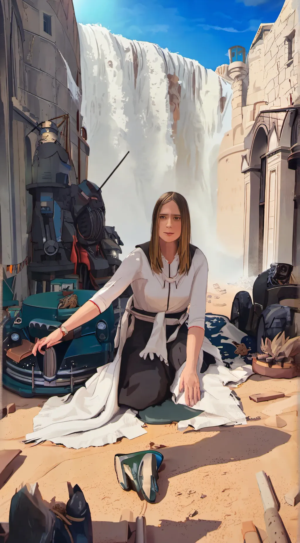 ai character: sexy latie background