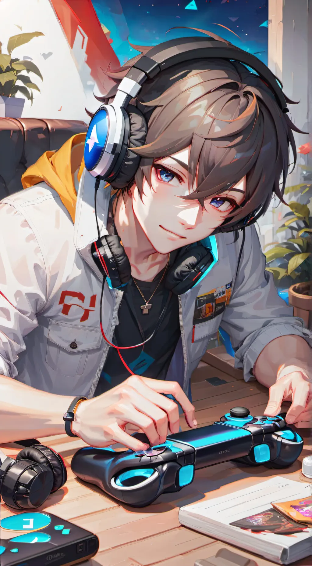 ai character: Alex background