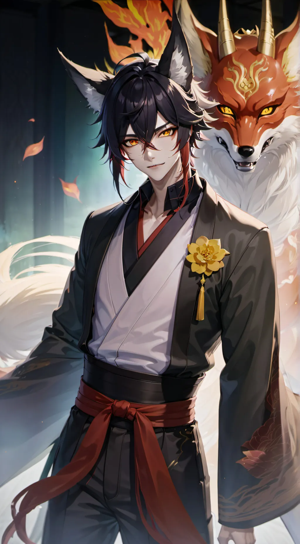 ai character: Moon Shine Valley background