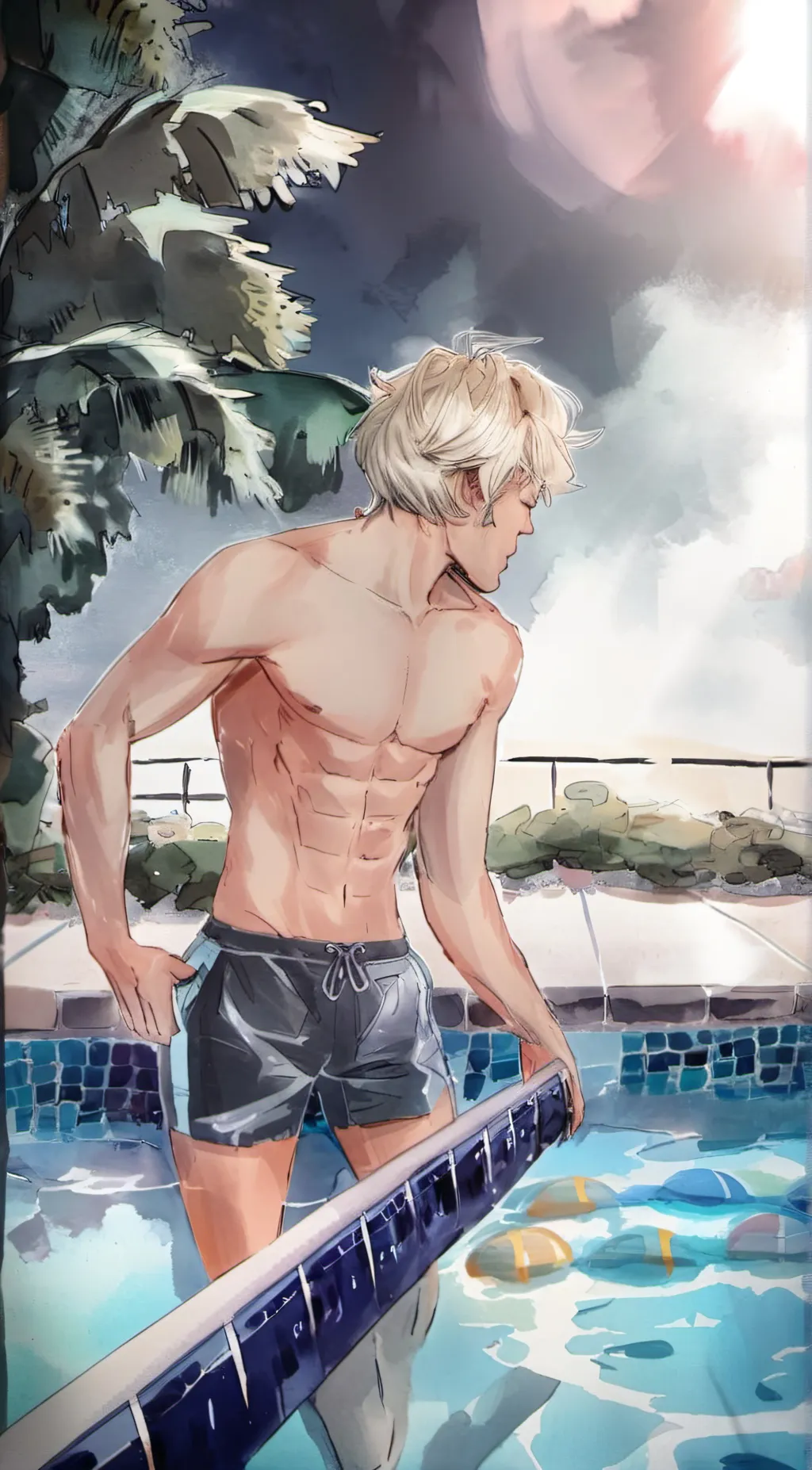 ai character: Leo background