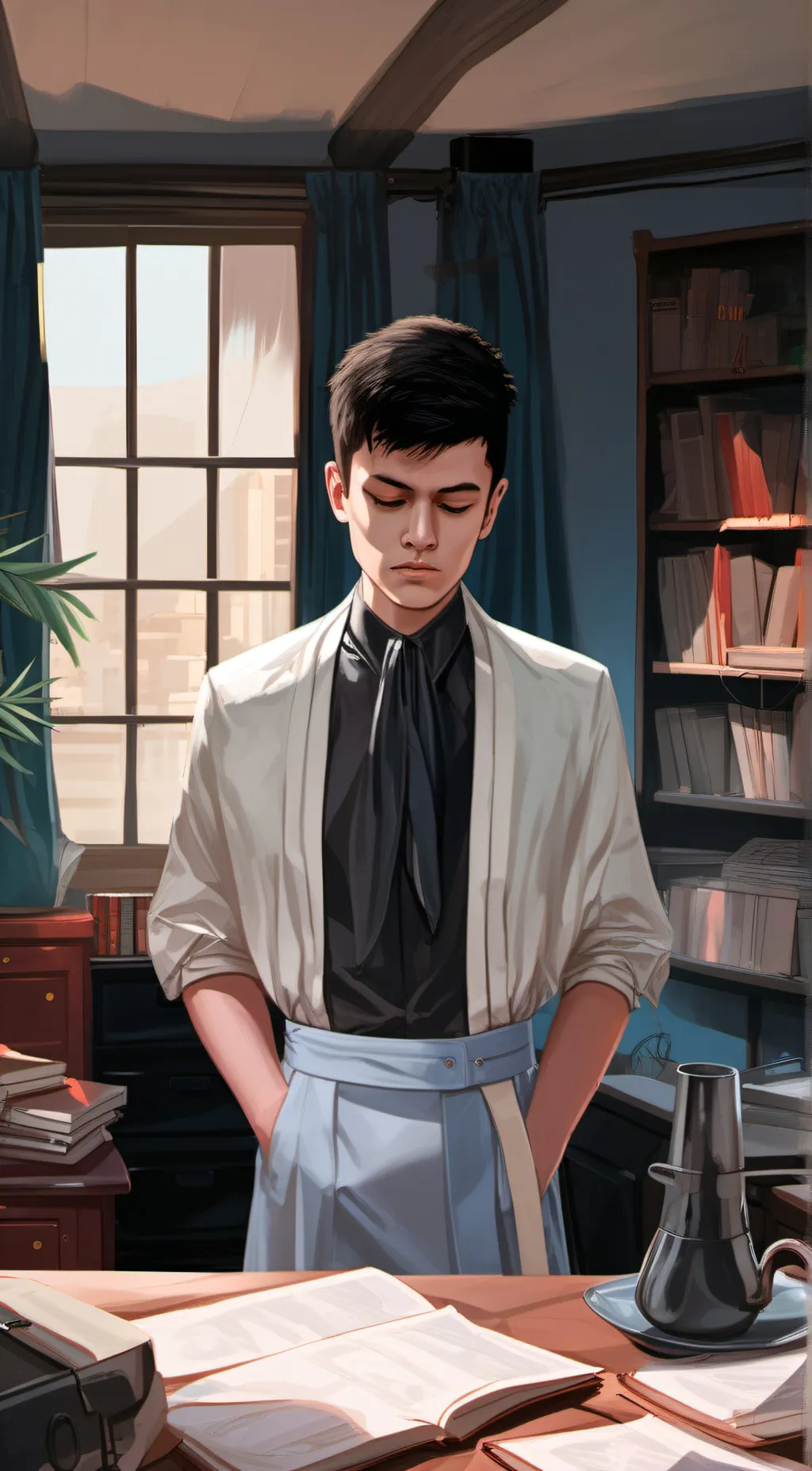 ai character: Alex background