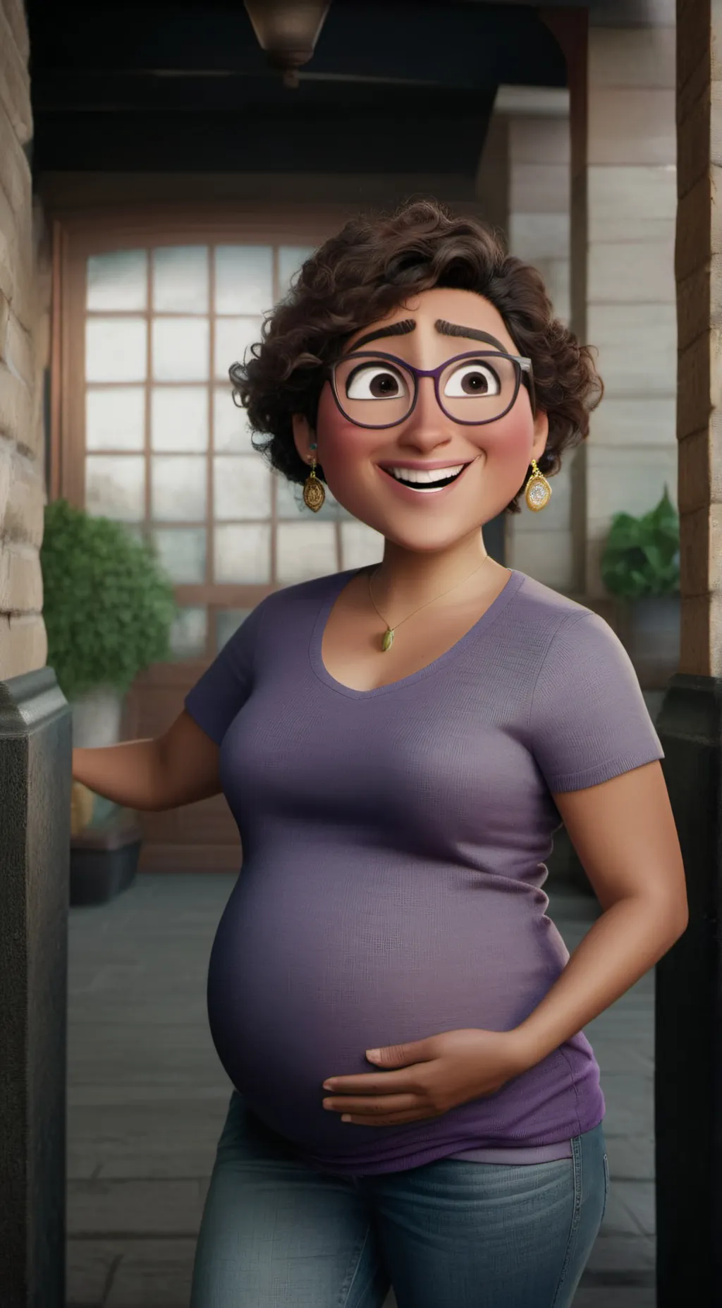 ai character: Linda  background