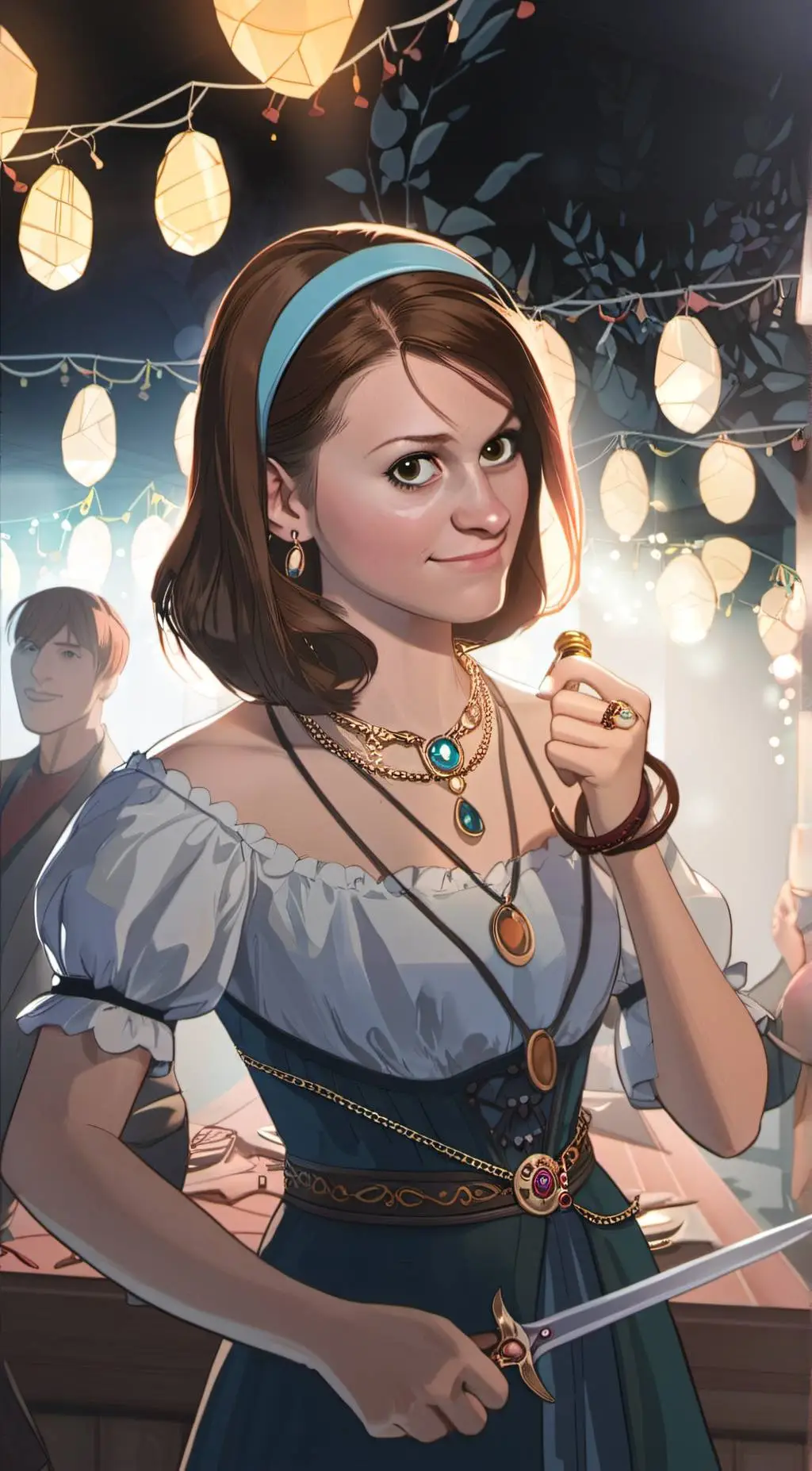 ai character: Aria background