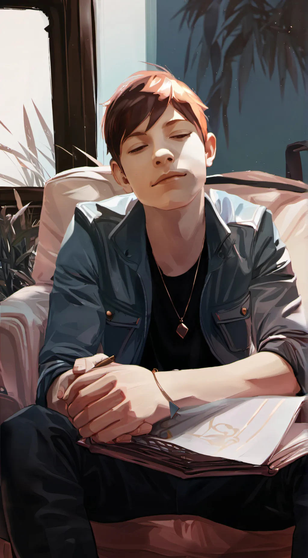 ai character: jacob background