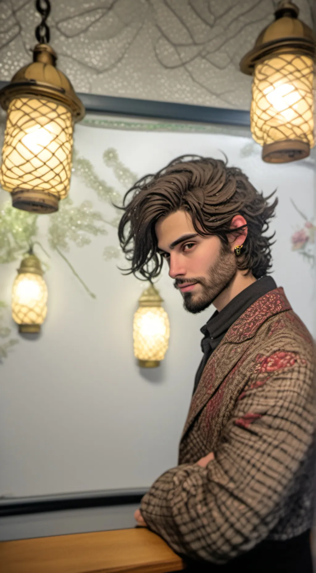 ai character: Oliver background