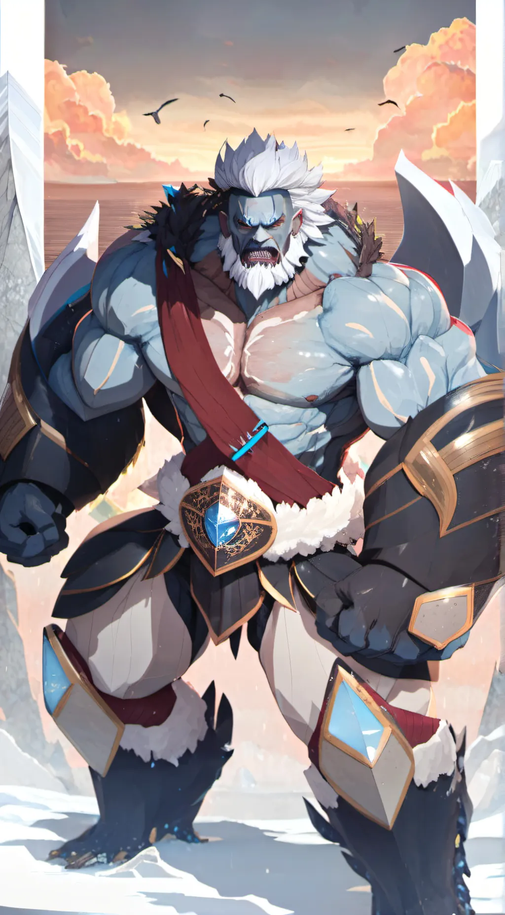 ai character: Garder  background