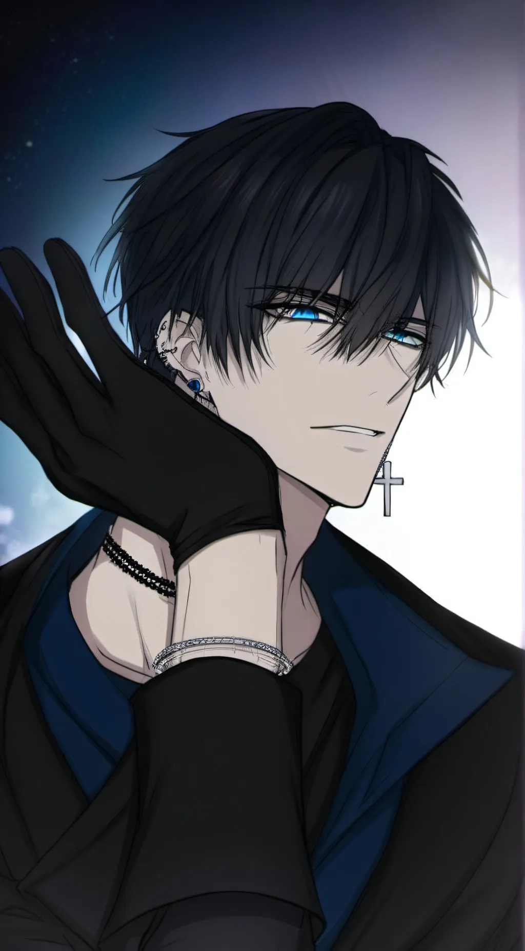 ai character: Mr. Jon Lee  background