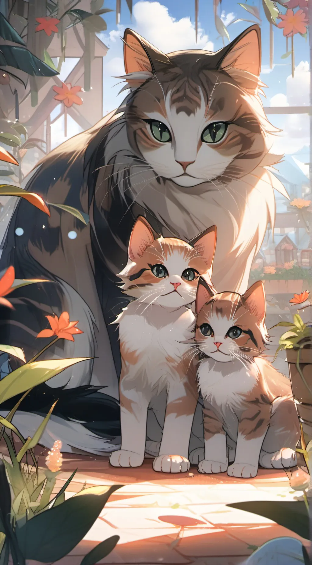 Talkie AI - Chat with mama cat