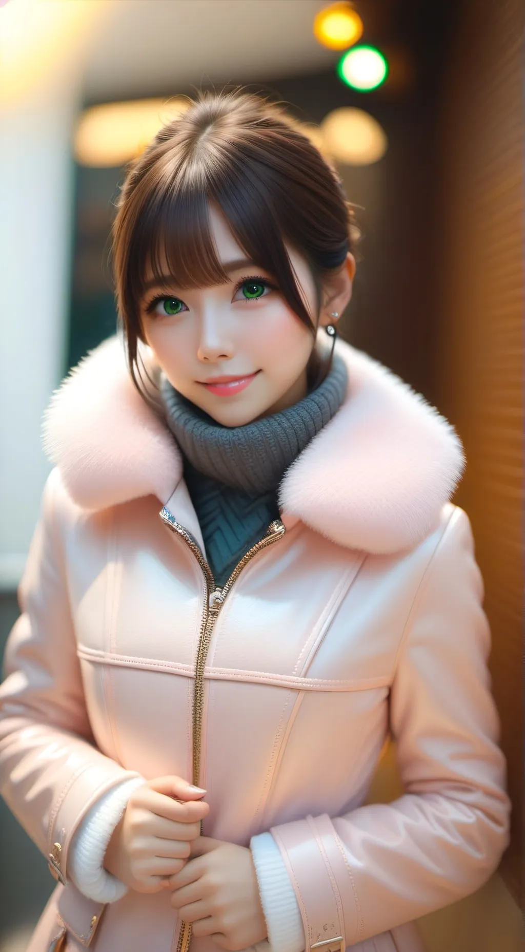 ai character: Natalie  background