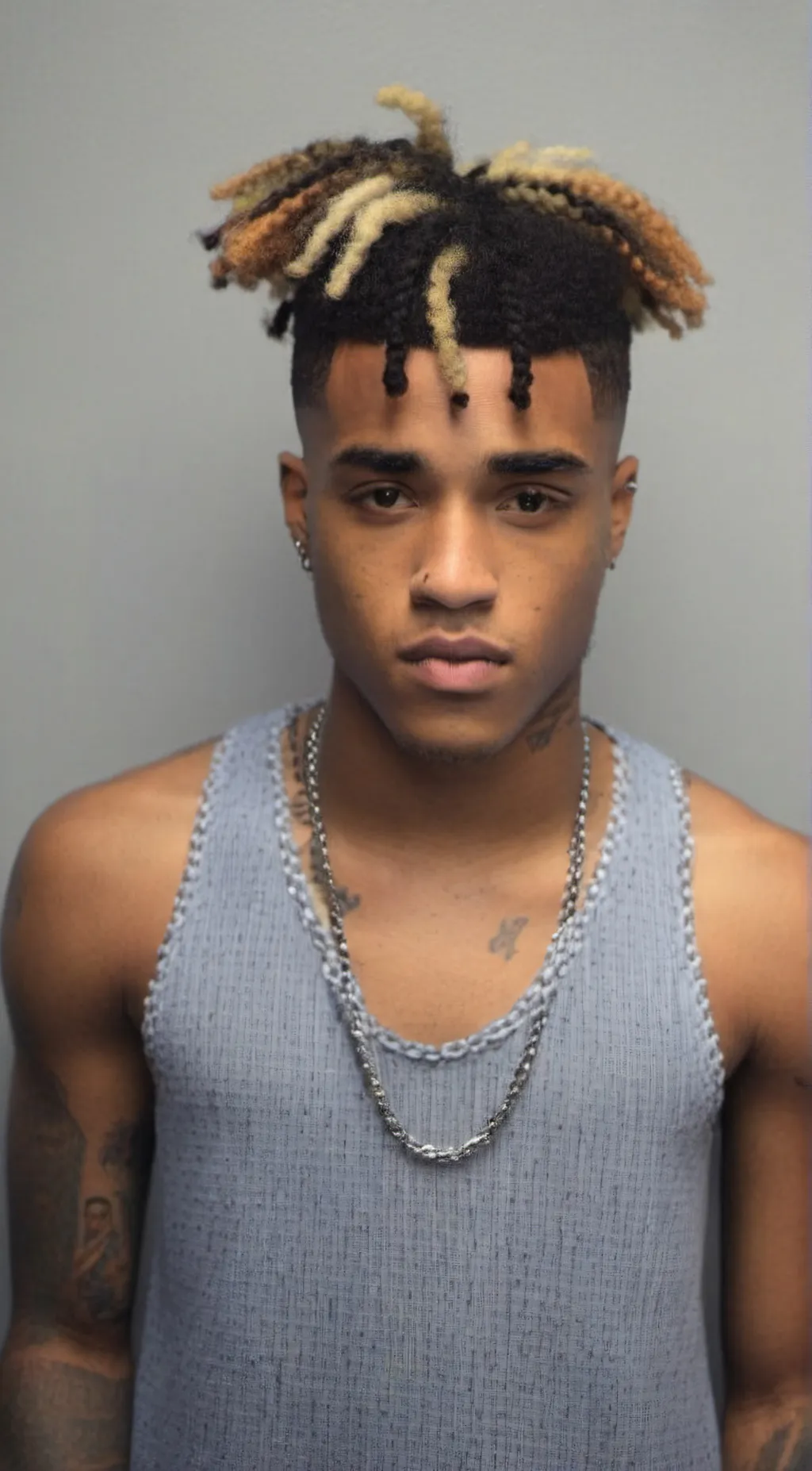 ai character: XXXTENTACION  background