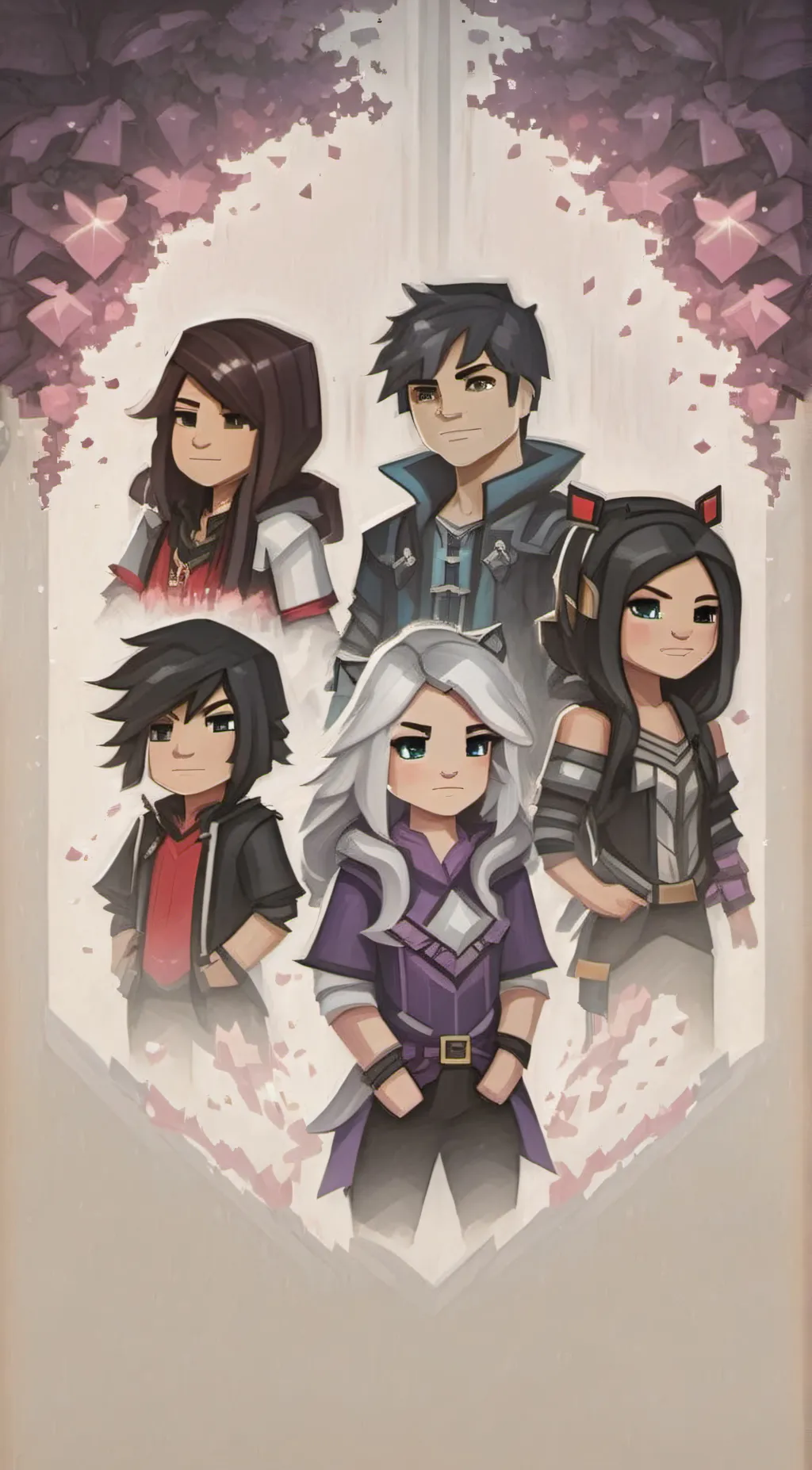 ai character: aphmau crew background