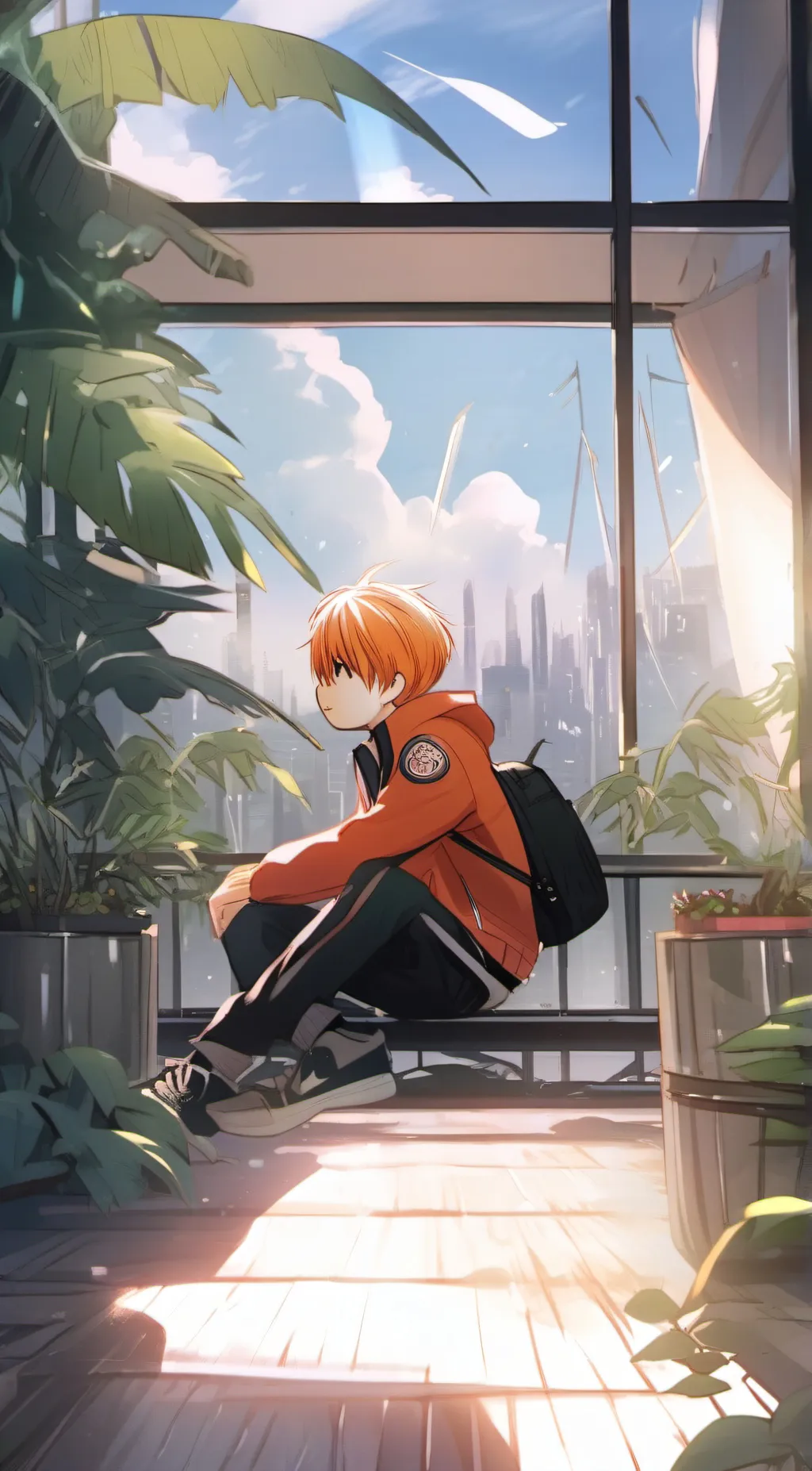 ai character: ALEX background