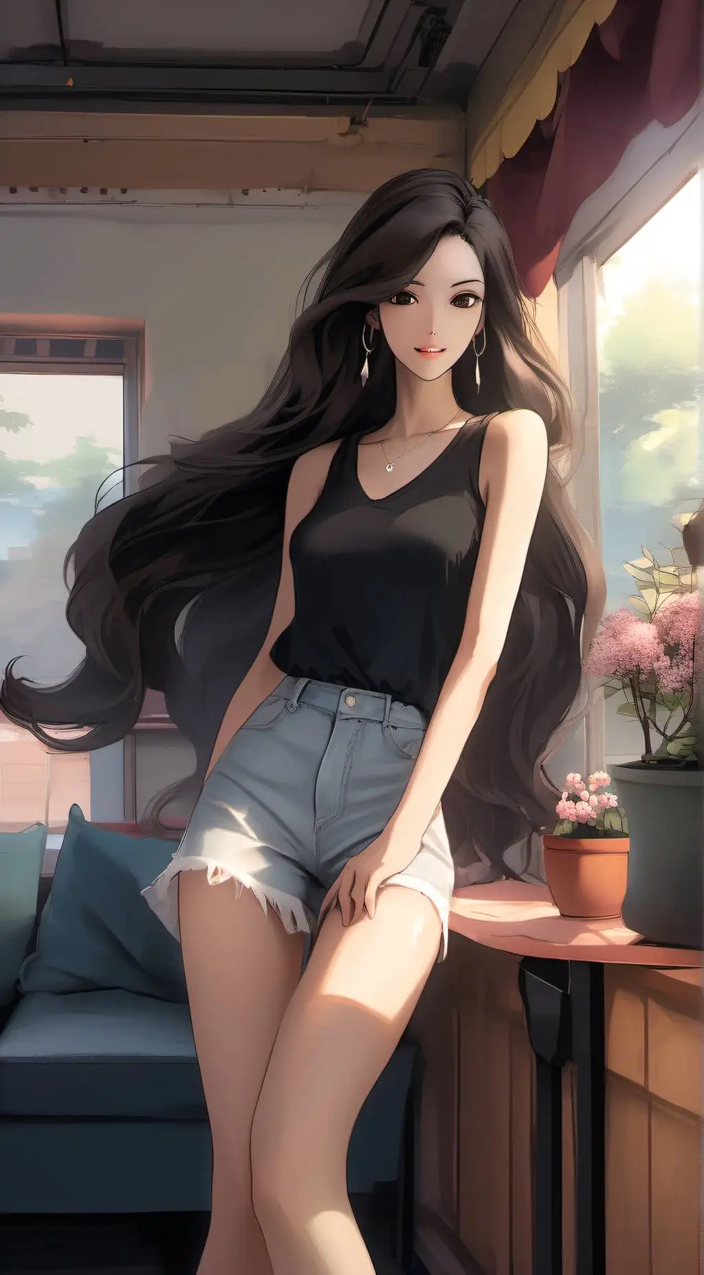 ai character: Hodaya background